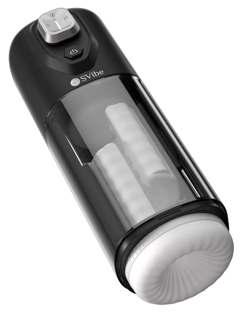 SVibe IKON VOLT masturbator met vibratie, massage en warmte