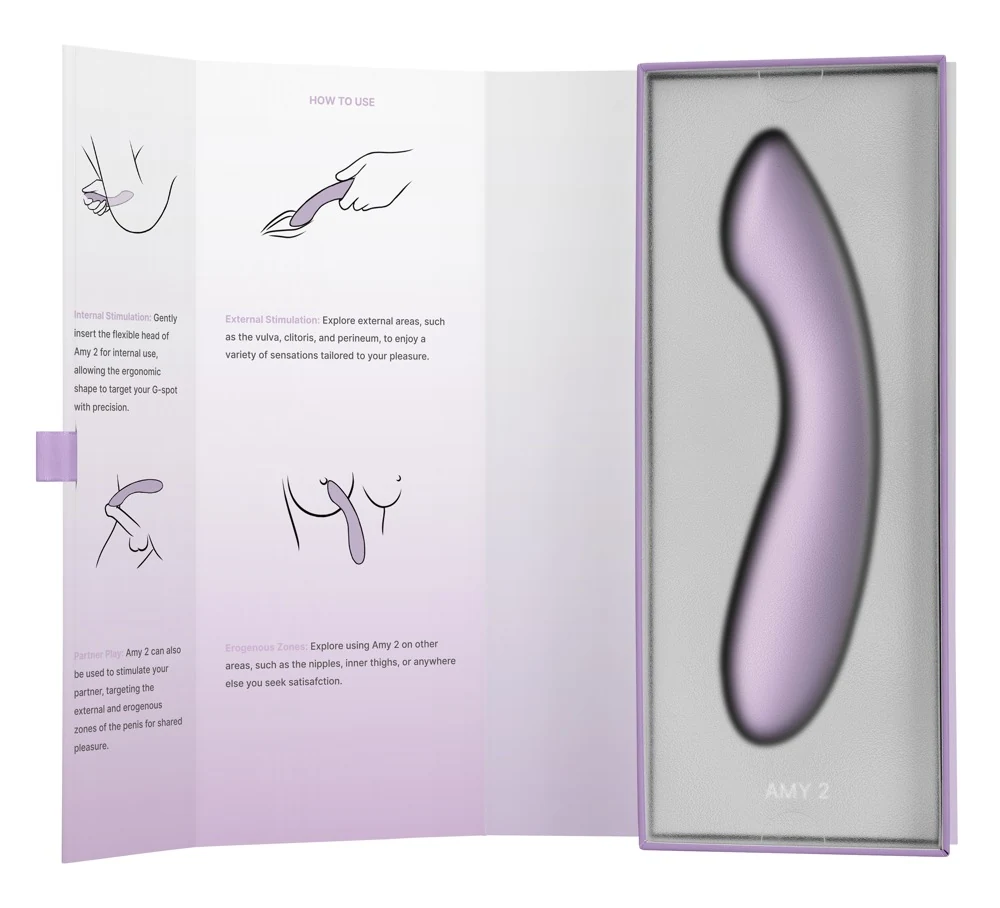 SVAKOM Amy 2 G-spot en clitoris vibrator