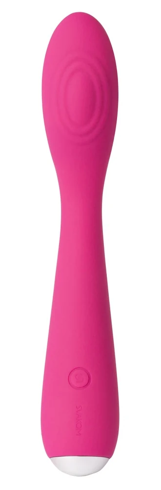 Ergonomische G-spot vibrator met clitorisstimulatie