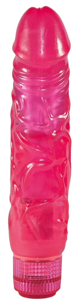 Flexibele roze vibrator