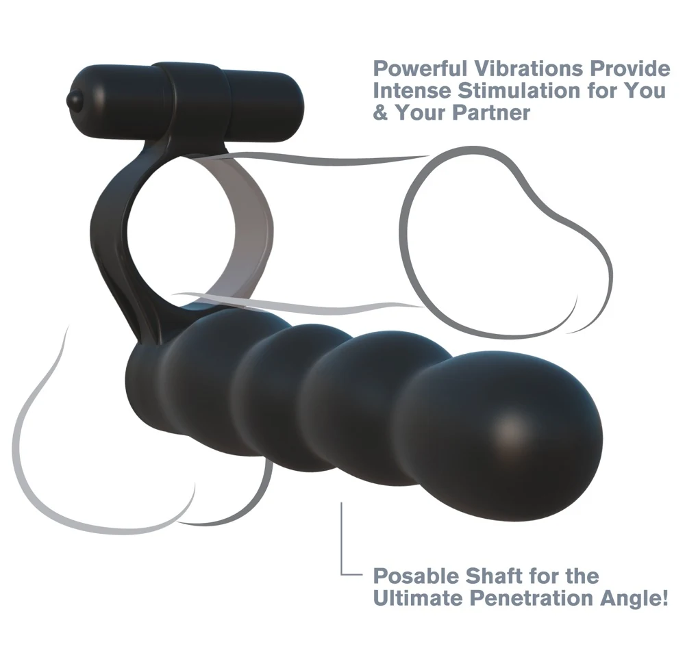 Fantasy C-Ringz Posable Partner Double Penetrator