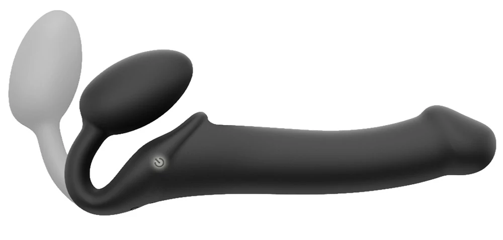 Vibrating Bendable Strap-On met 3 motoren