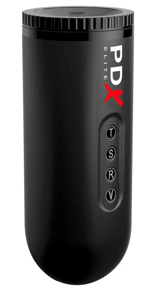 Automatische masturbator met vibratie en zuigfunctie