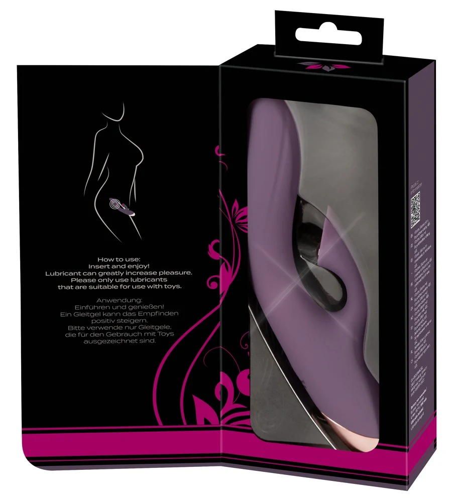 Clitoriszuiger met G-spot vibrator oplaadbaar