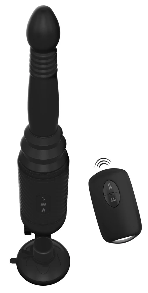 Vibrating Ass Thruster met verwarming en afstandsbediening