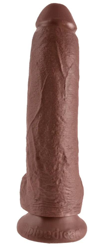 Realistische dildo met zuigvoet 22,9 cm