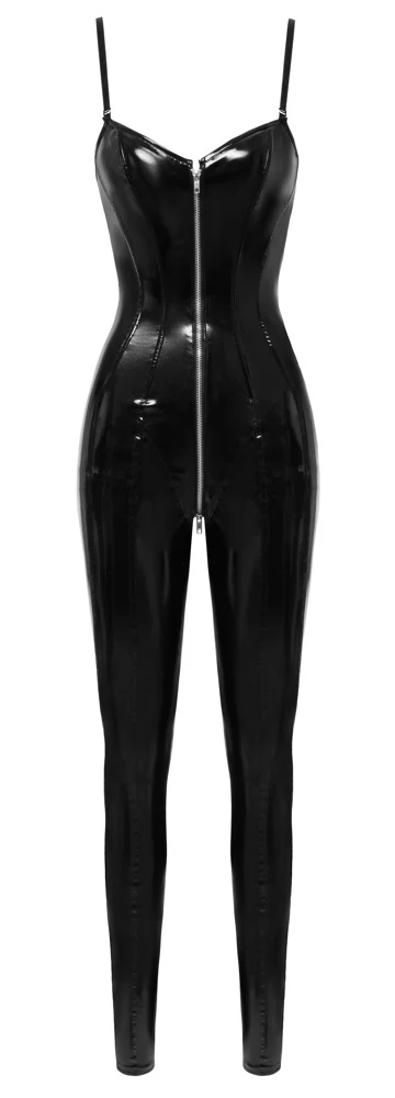 Black Level lak overall in korsetstijl