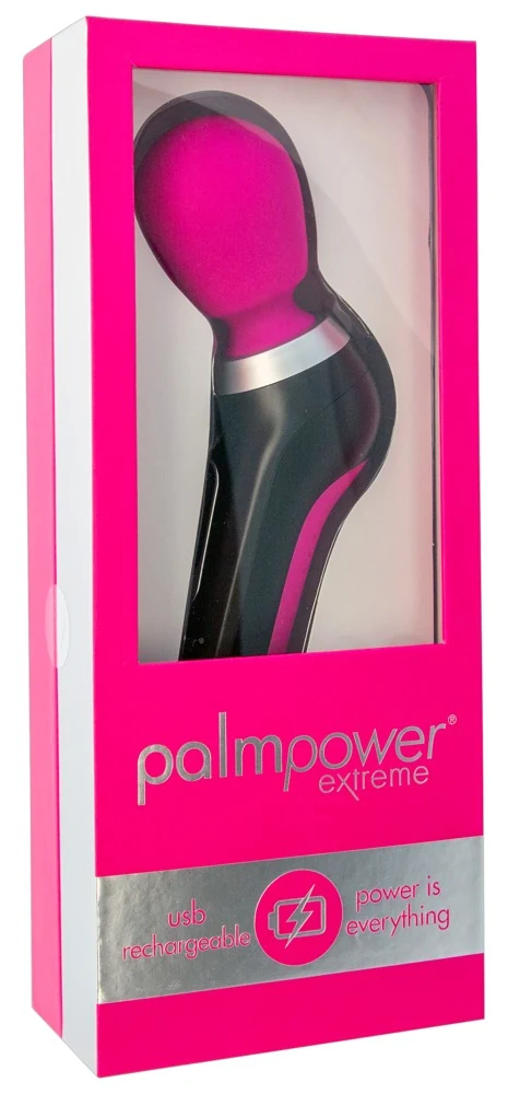 PalmPower Extreme massagestaaf oplaadbaar waterdicht