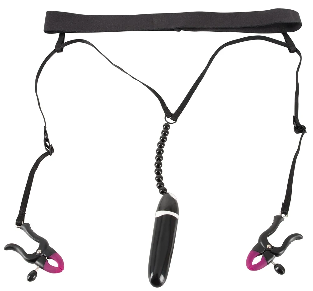 String met verstelbare klemmen en vibrator