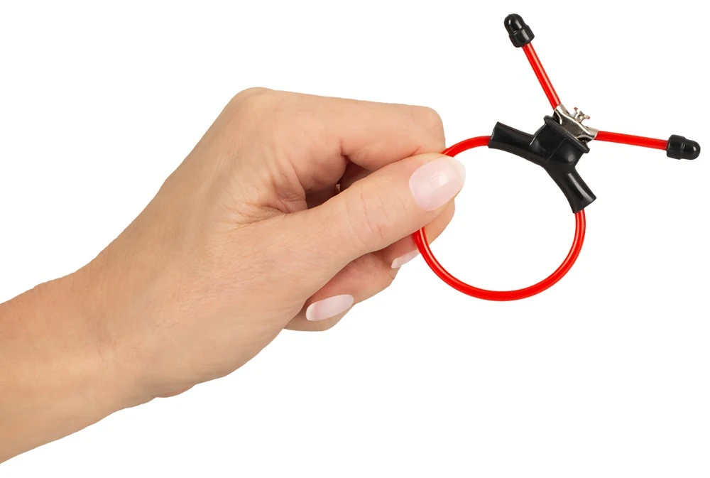Red Sling verstelbare penisring