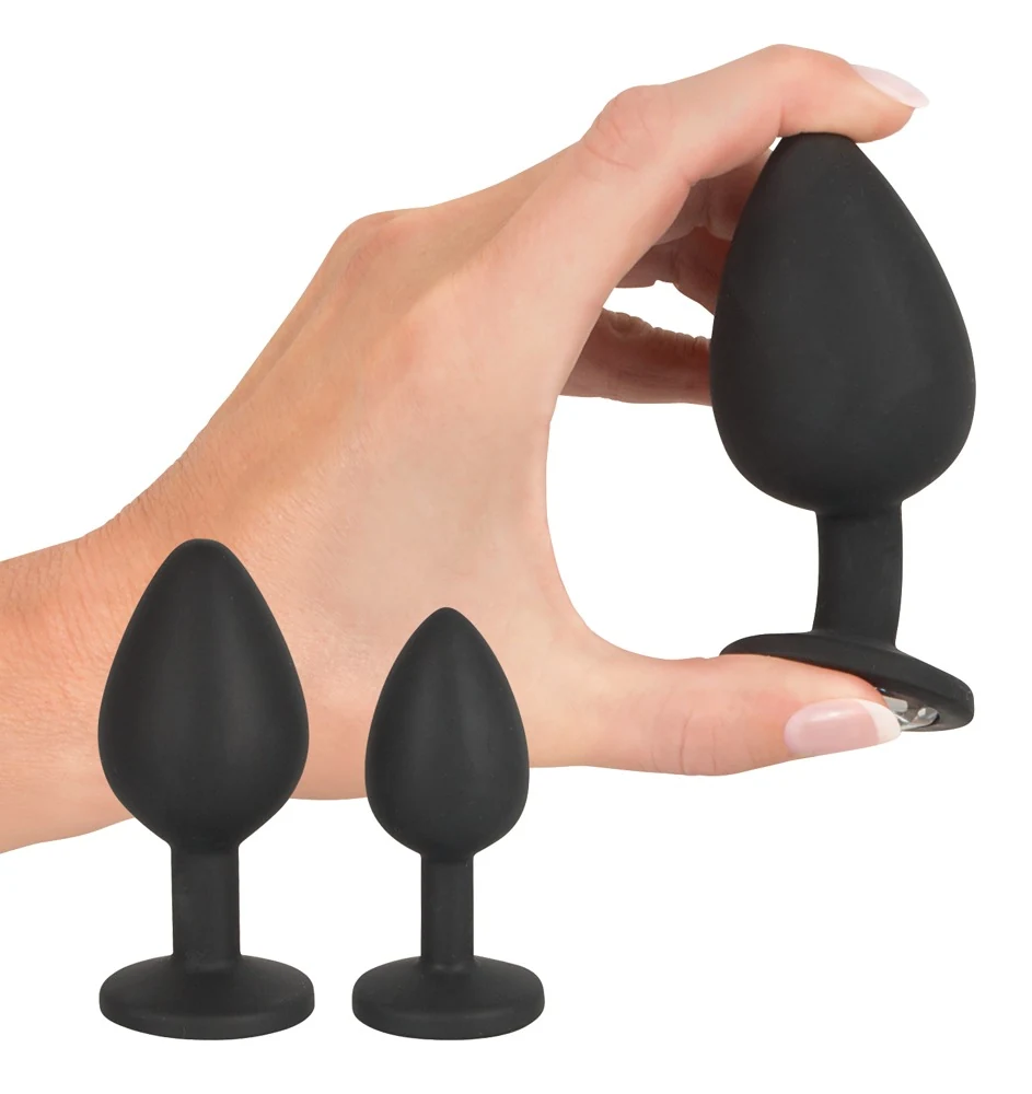 Anaal douche en plug trio