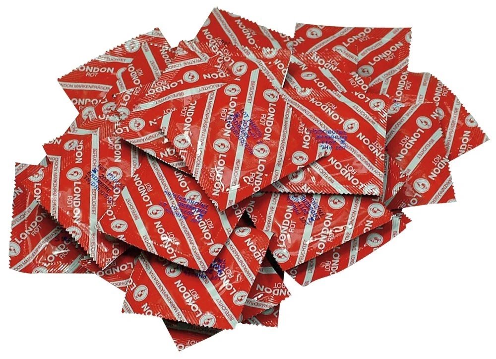 Condooms aardbei 100 stuks
