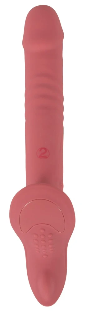 Strap-on set met stuwende vibrator en afstandsbediening