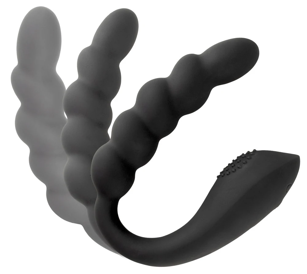 Black Velvets buigbare dubbele vibrator