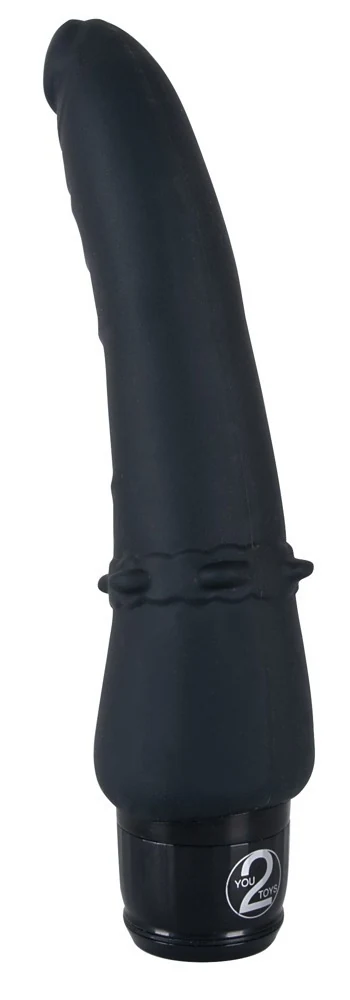 Zwarte anaalvibrator met 7 vibratiestanden