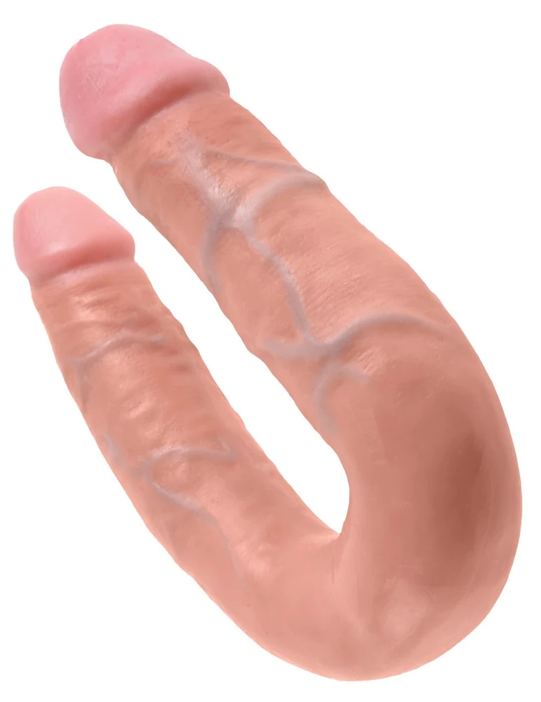 Dubbele dildo met flexibele schacht