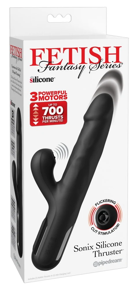Sonix Silicone Thruster rabbit vibrator