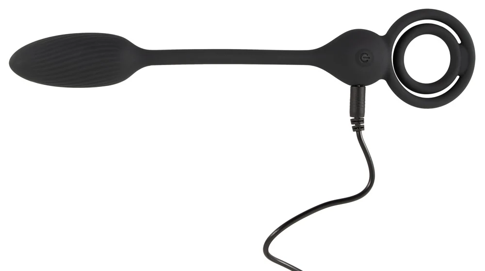 Rebel cockring met afstandsbediening en butt plug