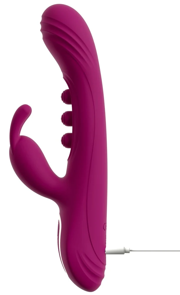 Javida rabbit vibrator met klopfunctie