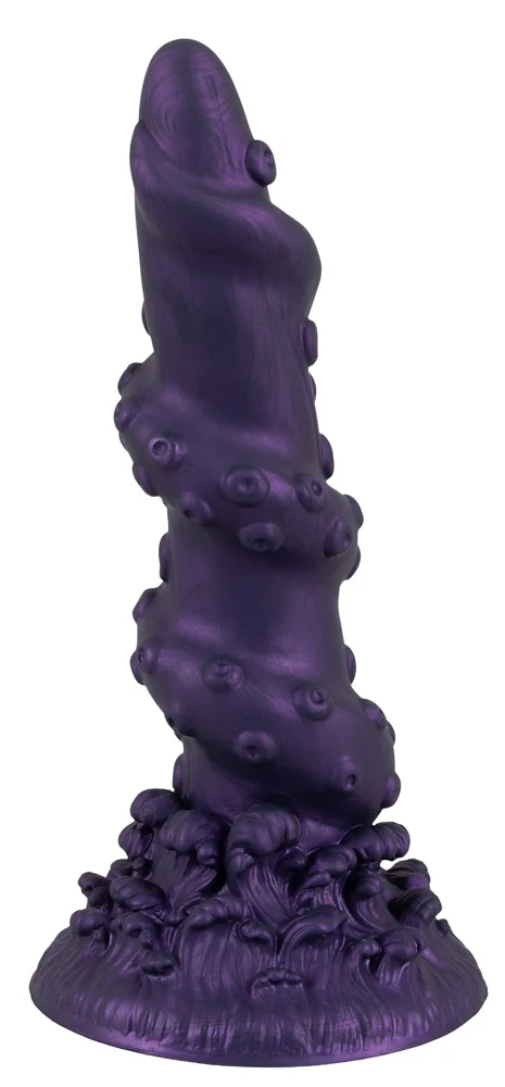 Erecto cock ring met ball stretcher