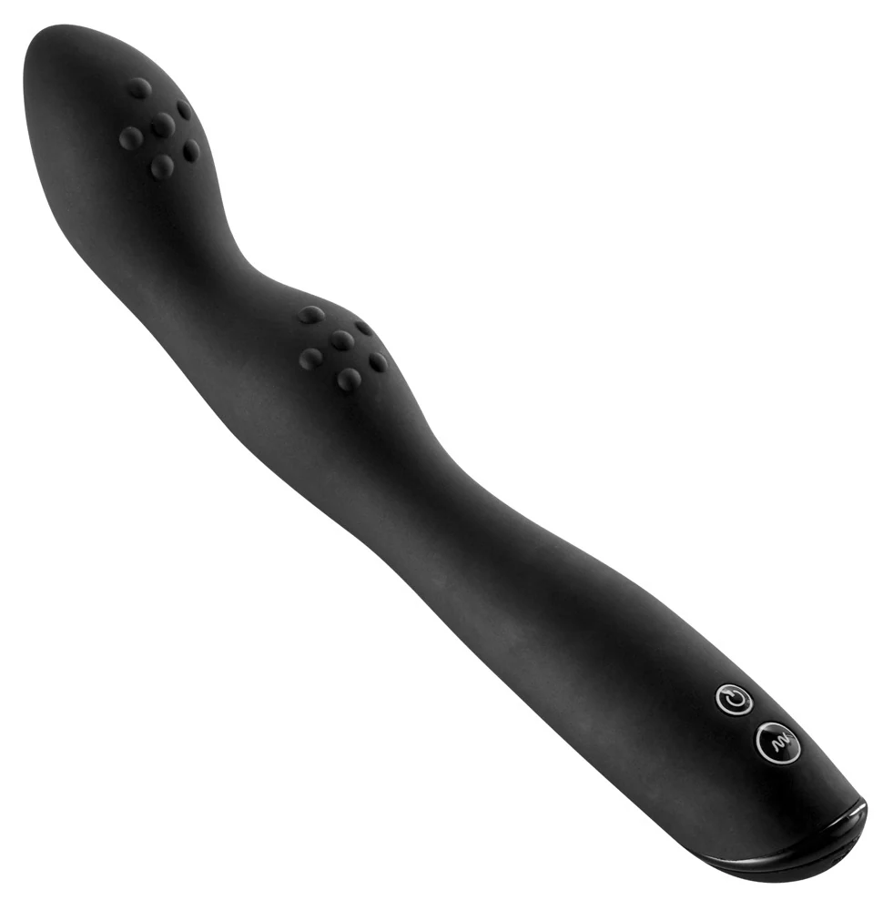 Anale vibrator met gebogen top