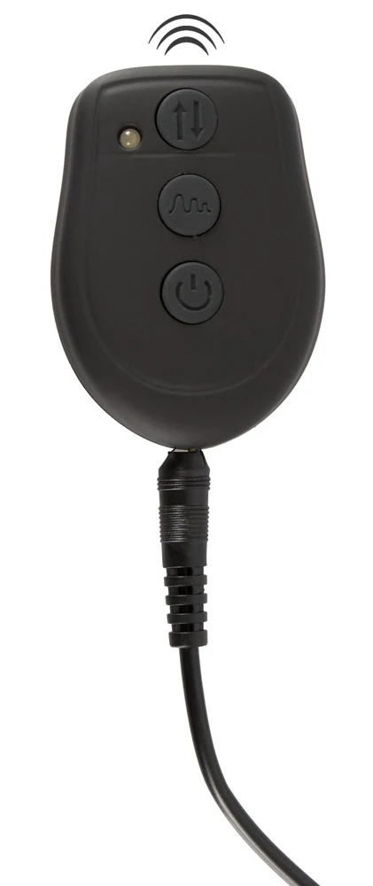 Vibrator met zuigvoet en afstandsbediening