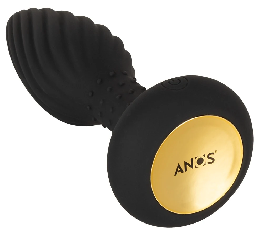 ANOS vibro anaalplug met afstandsbediening