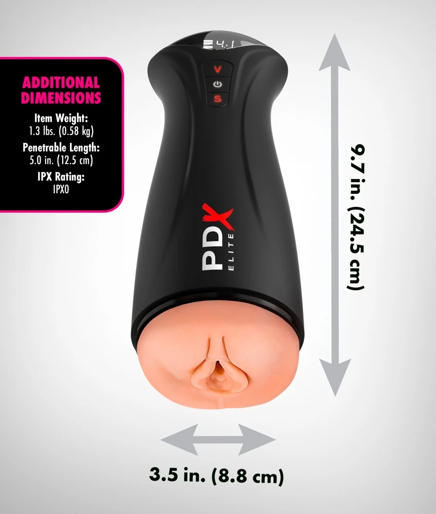 PDX Elite Fuck-Gasm automatische masturbator