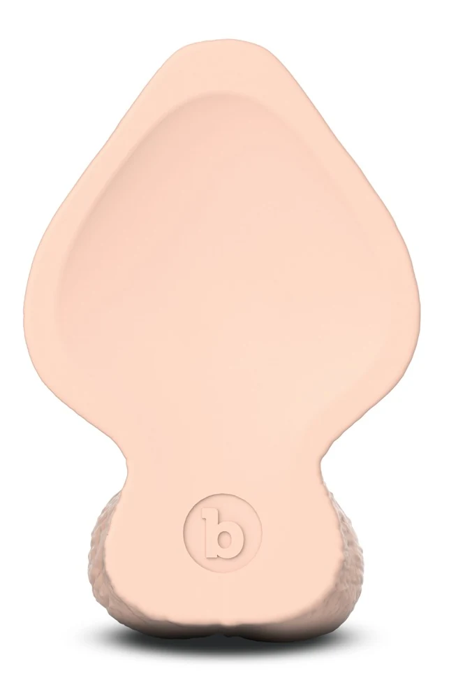 b-vibe natuurlijke dildo 7 inch girthy siliconen
