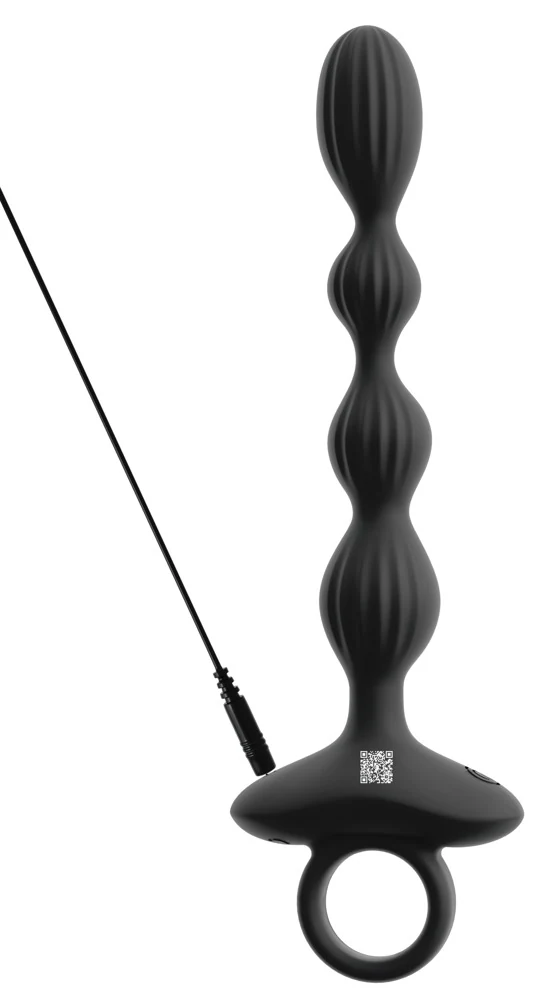Flexibele anaal kralen met springende vibraties