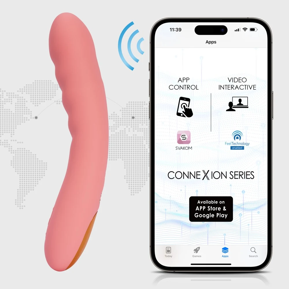Svakom Ava Neo thrusting vibrator met app