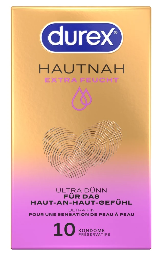 Durex Hautnah Extra Moist condooms 10 stuks