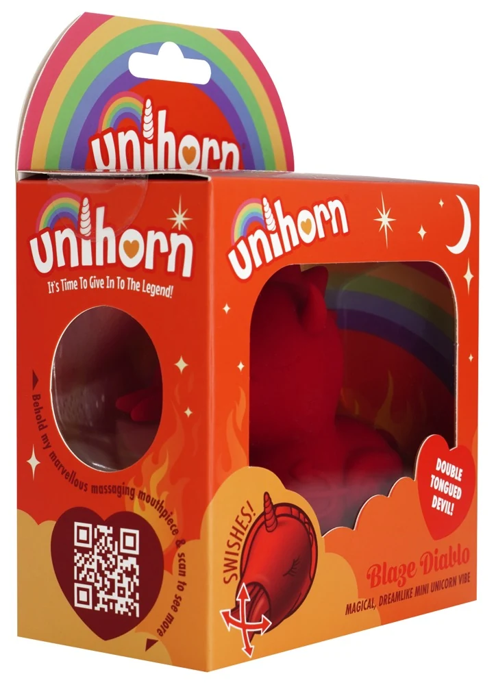 Unihorn Blaze Diablo lay-on vibrator