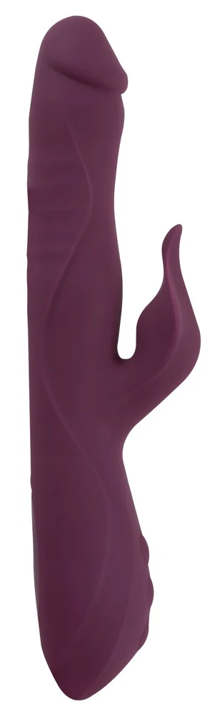 Javida rabbit vibrator met stoten en massagekralen