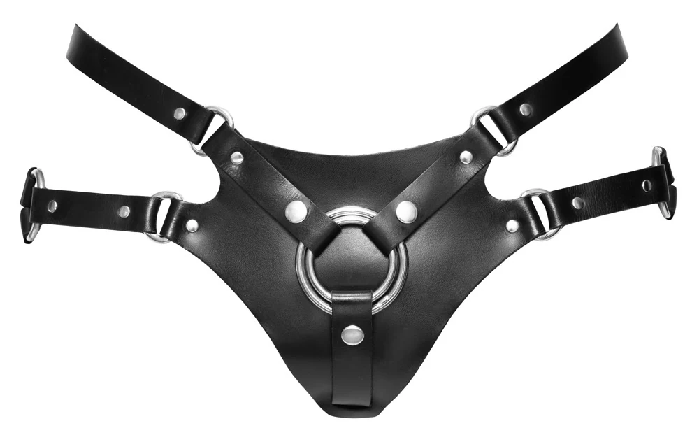 ZADO leren strap-on riem verstelbaar
