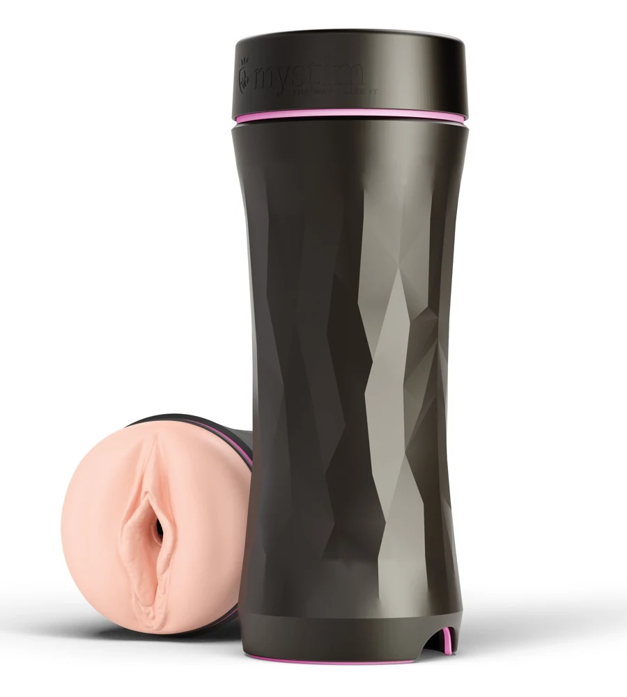 Masturbator met e-stim aansluiting