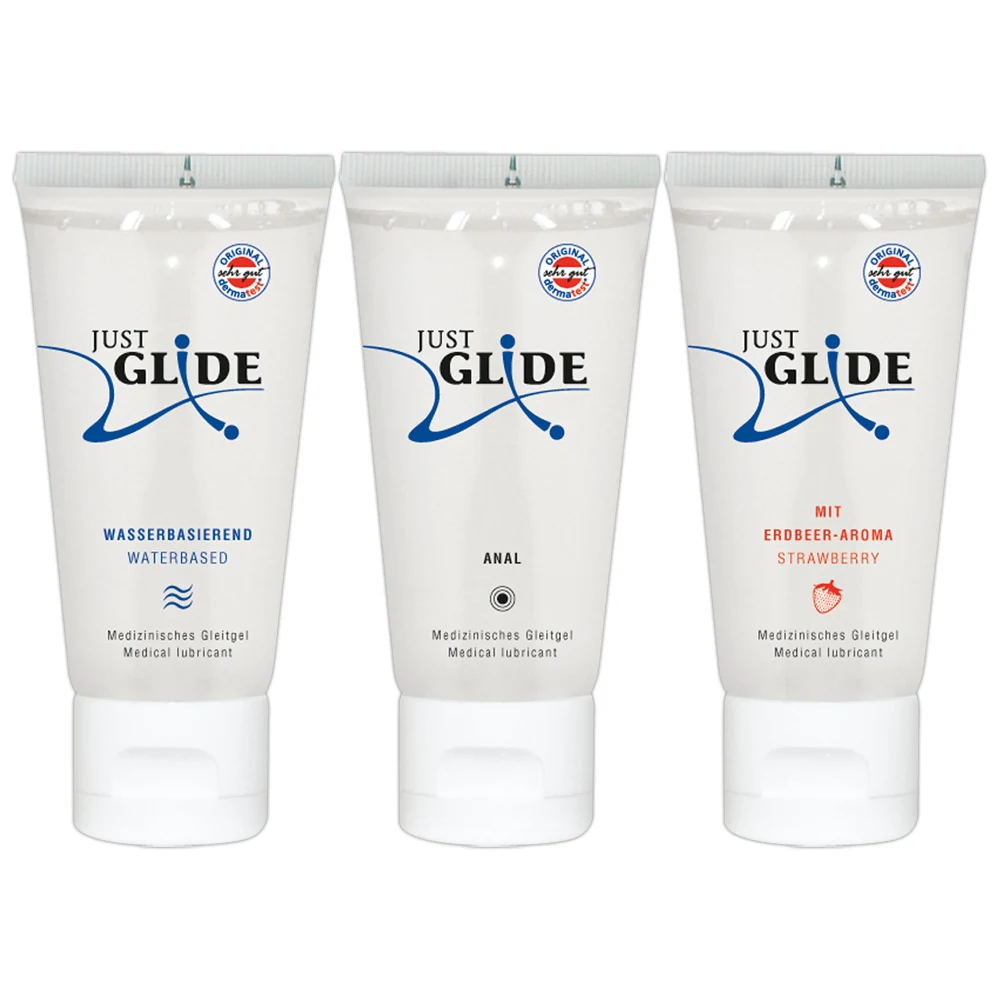 Just Glide glijmiddel set 3 x 50 ml