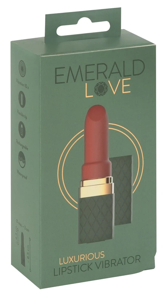 Emerald Love lipstick mini vibrator