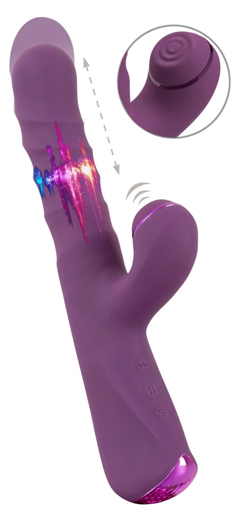 Javida 3-functie rabbit vibrator
