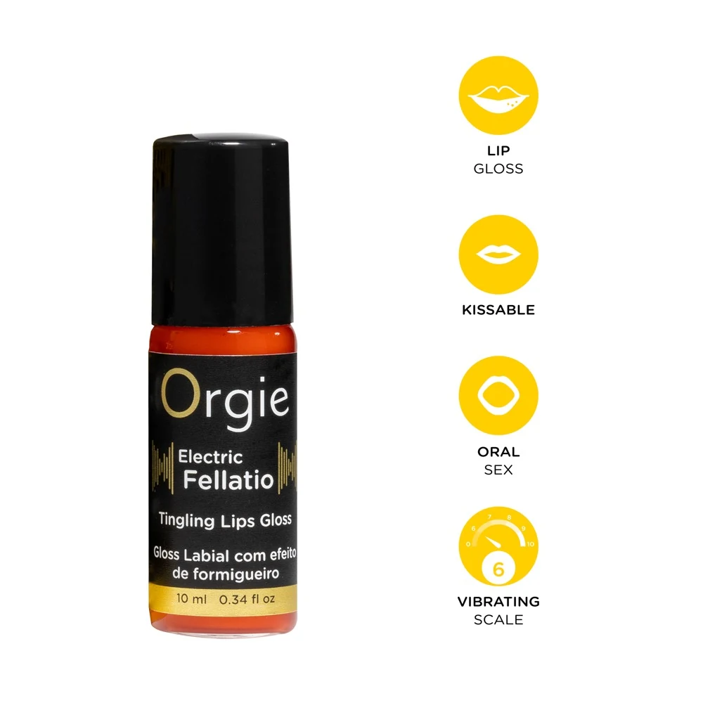 Tintelende lipgloss met roller 10 ml