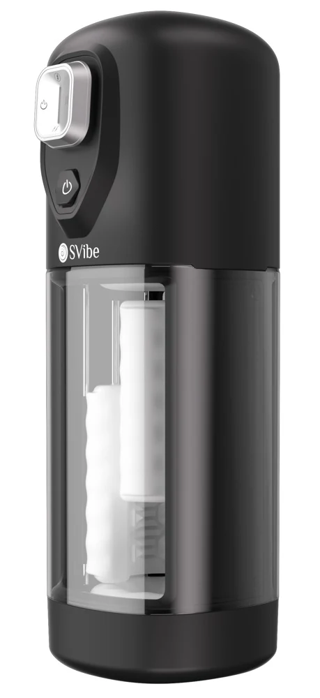 SVibe IKON VOLT masturbator met vibratie, massage en warmte