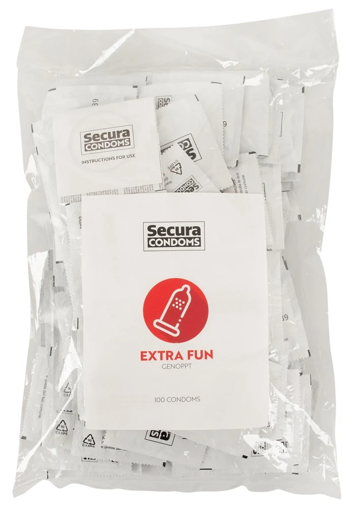 Secura Extra Fun condooms 100 stuks