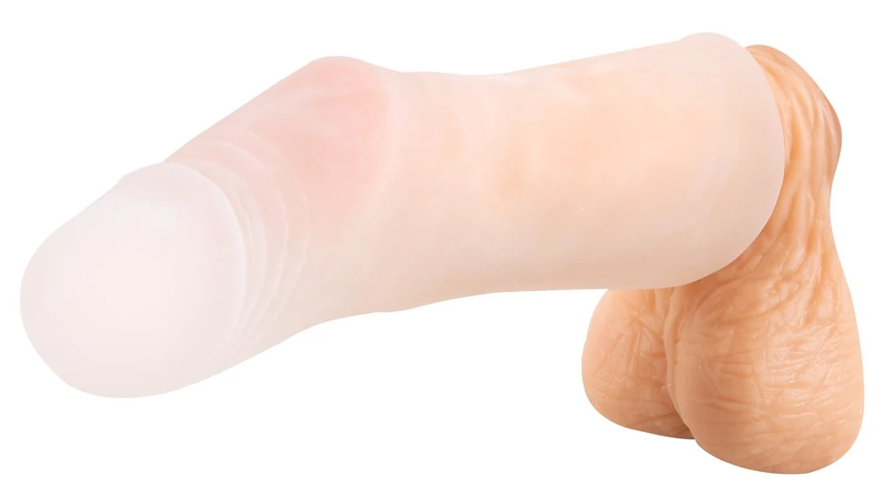Super Thick Penis Sleeve Transparant 16 cm