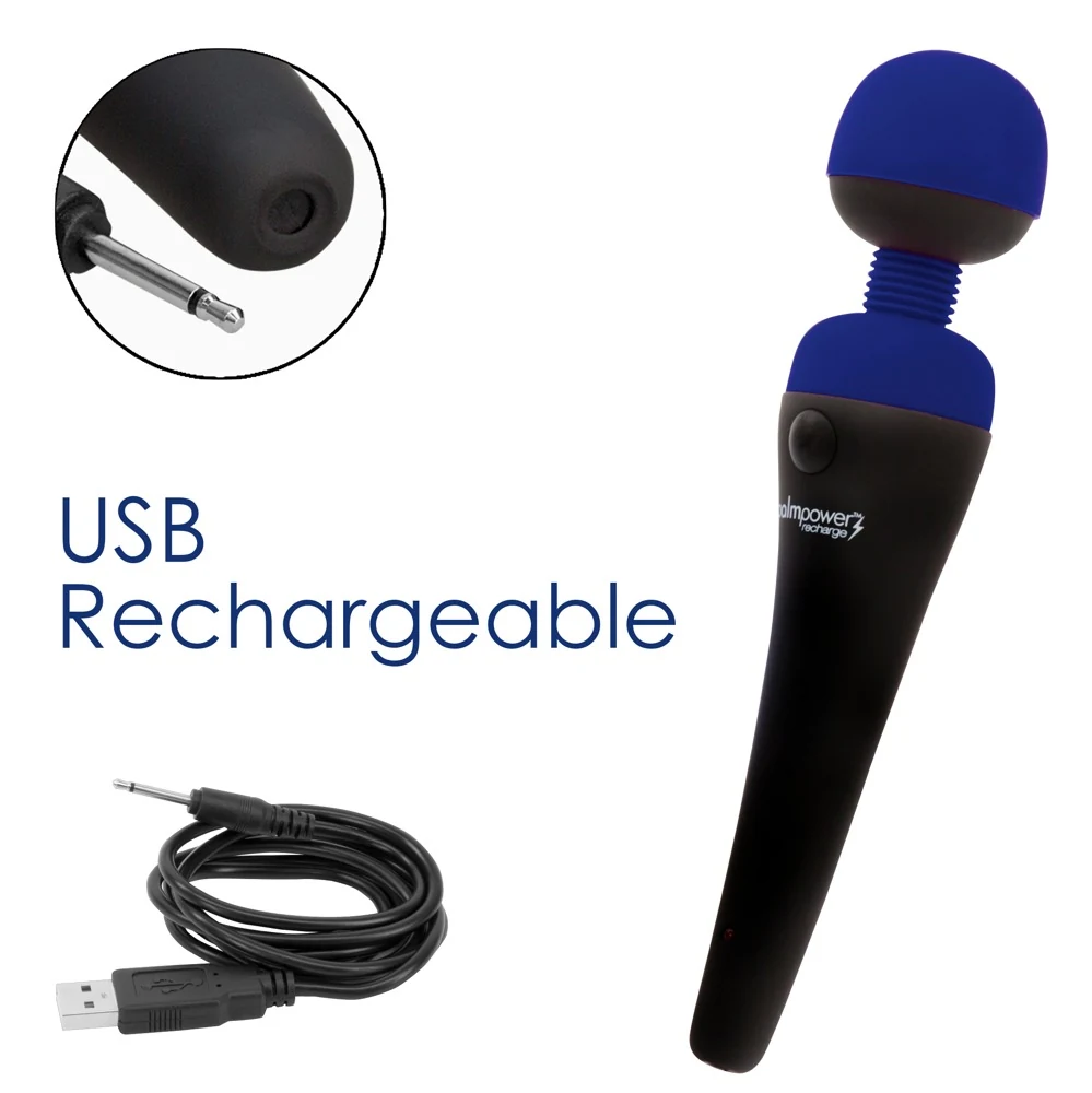 PalmPower oplaadbare massagestaaf waterproof