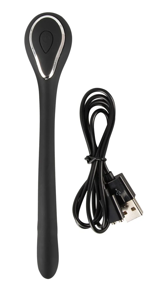Buigbare vibrerende urethrale plug