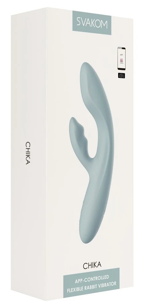 SVAKOM Chika rabbit vibrator met app en warmte