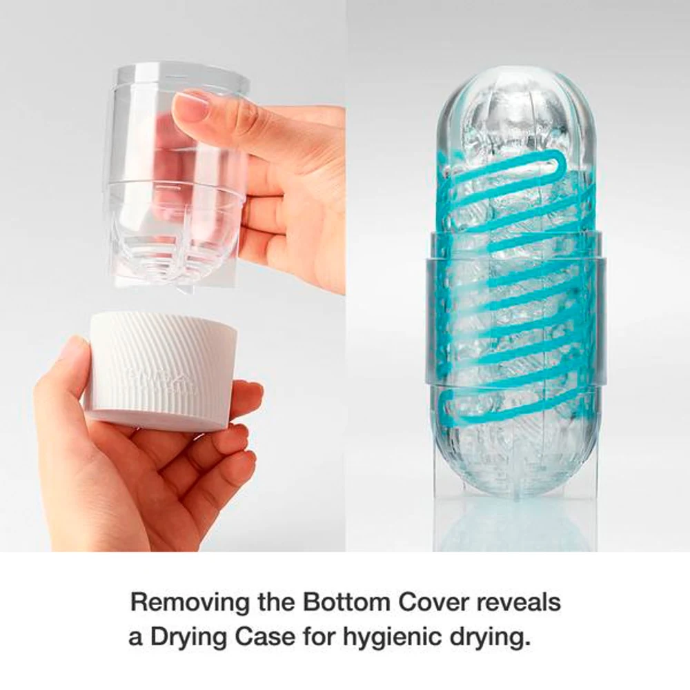 TENGA transparante masturbator spinner