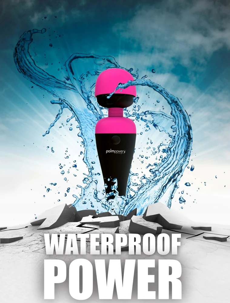 PalmPower oplaadbare massagestaaf waterproof