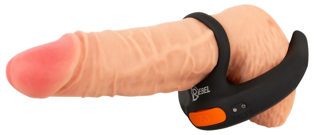 Rebel RC scrotum stimulator met vibraties