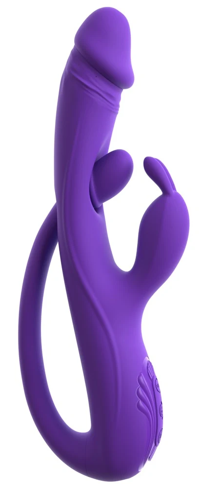 Sweet Smile rabbit vibrator met G-spot en anal tickler
